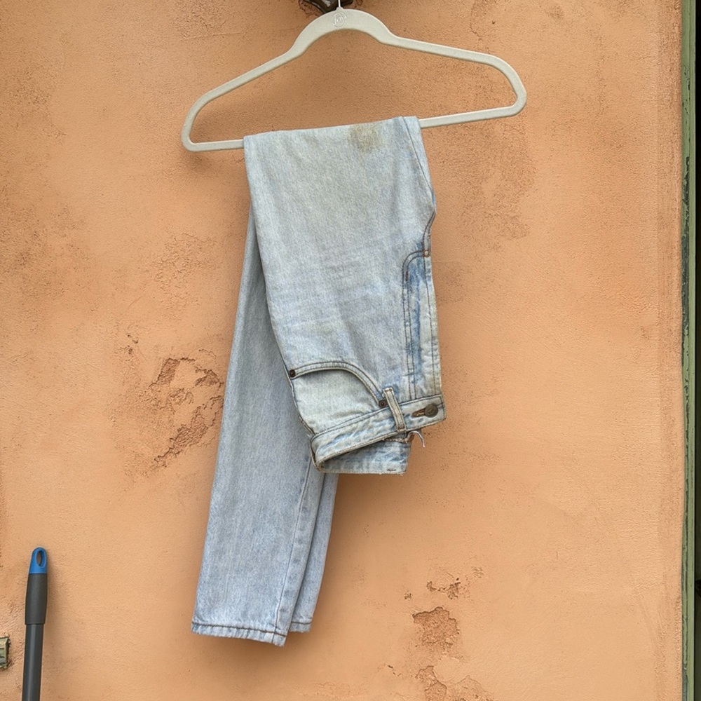 Vintage Bongo light wash blue jeans
